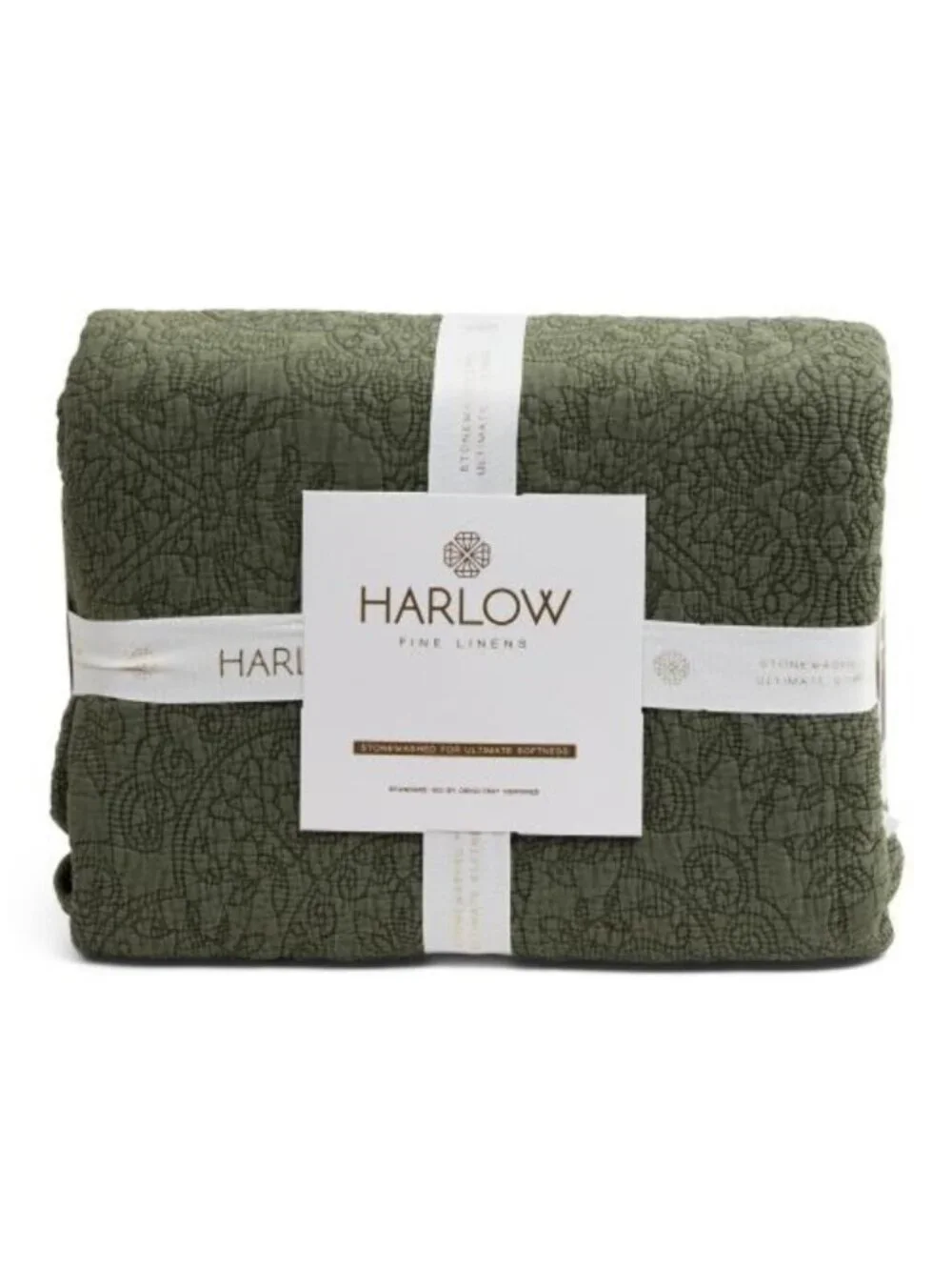 HARLOW Washed Embroidered Quilt